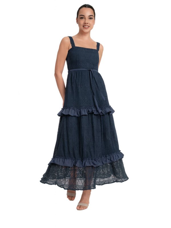 Lace Detail Maxi Dress